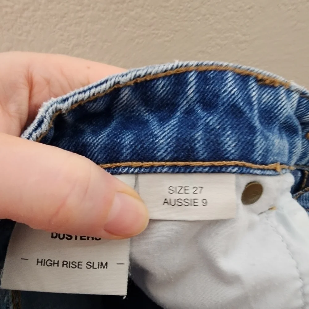 Rolla's Dusters High-Rise Slim Jeans 27